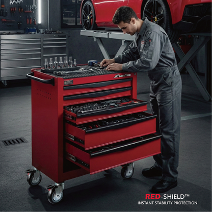 強固型安全七抽工具車
